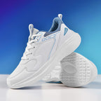 Damen Modische Sneakers mit atmungsaktiver Oberflächenstruktur und stoßdämpfender Sohle R&B