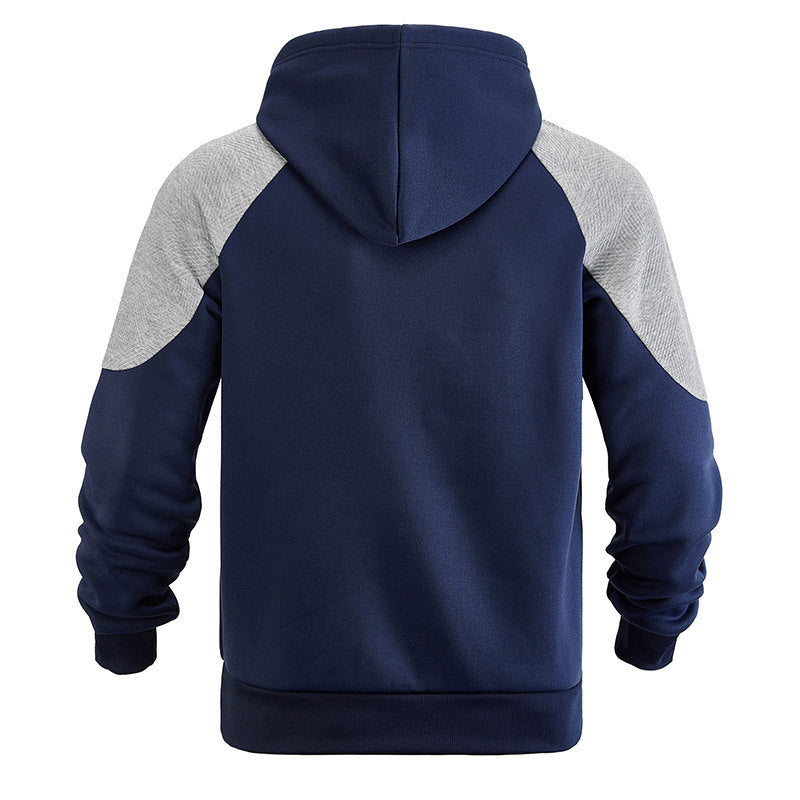 Herren Kapuzensweater mit ergonomischem Schnitt und strukturiertem Obermaterial R&B