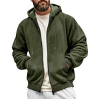 Herren Sportliche Kapuzenjacke mit innovativer Struktur R&B