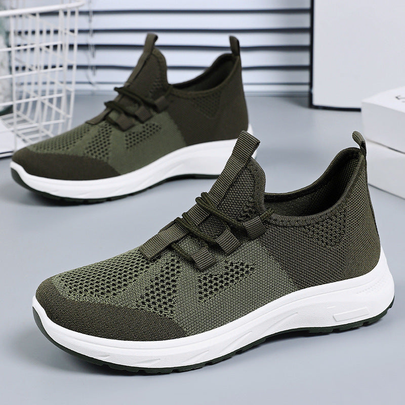 Damen Atmungsaktive Sportschuhe mit elastischem Obermaterial und rutschfester Sohle R&B