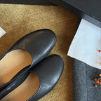 Damen Komfortable Slippers aus hochwertigem Leder mit atmungsaktiver Innensohle