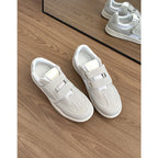 Damen Bequeme Sneakers mit Klettverschluss