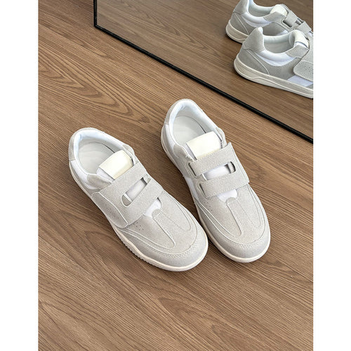 Damen Bequeme Sneakers mit Klettverschluss R&B