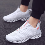Damen Sportliche Lauf-Sneakers mit atmungsaktiver Struktur und dämpfender Sohle R&B