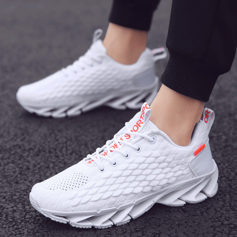 Damen Sportliche Lauf-Sneakers mit atmungsaktiver Struktur und dämpfender Sohle R&B
