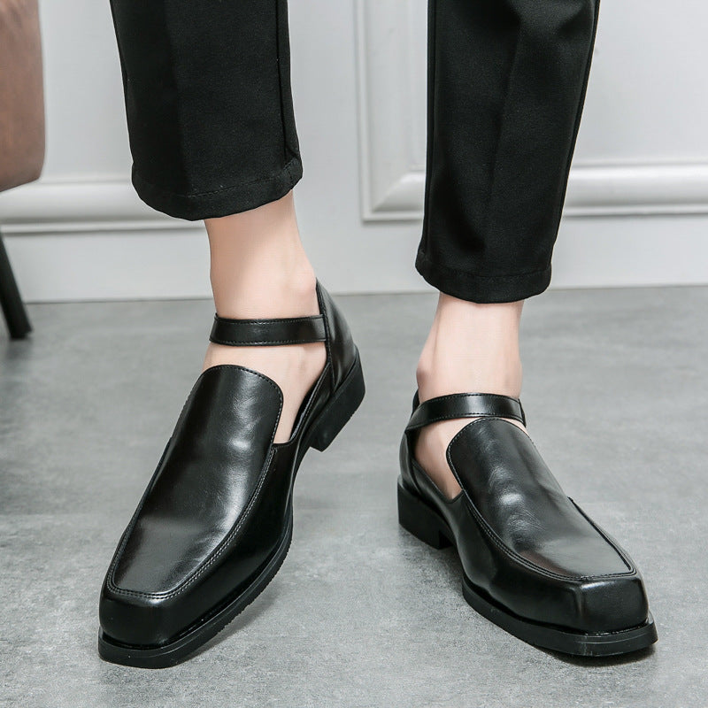 Damen Elegante Lederschuhe mit praktischem Schnallenverschluss R&B