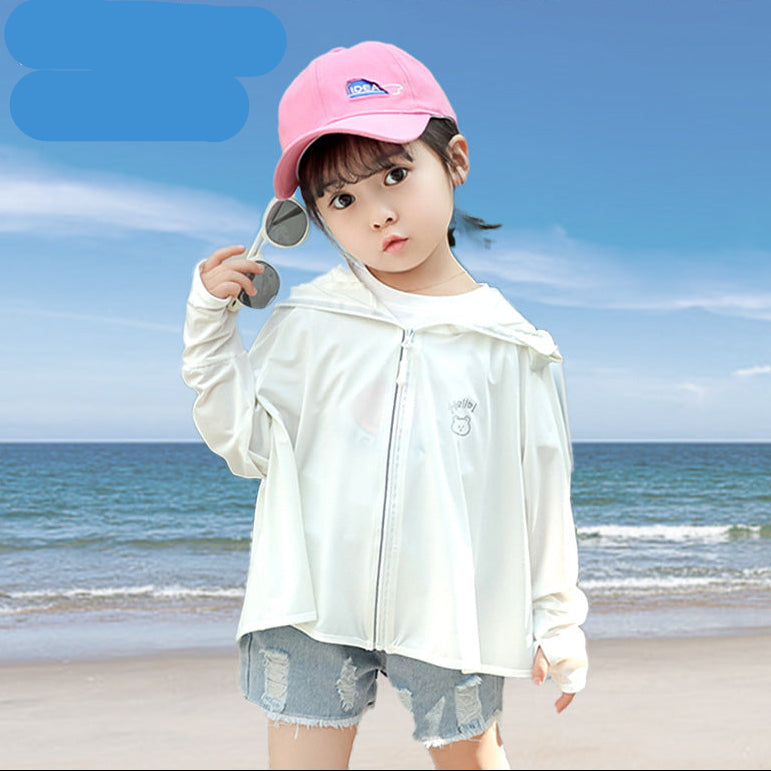 Jungen UV-Schutz Kapuzenjacke R&B