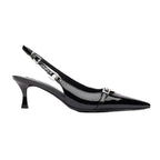 Damen spitze High Heels mit modischem Schnallen-Detail R&B
