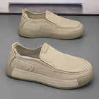 Damen Modische Slip-On Sneakers mit elastischem GewR&Be R&B
