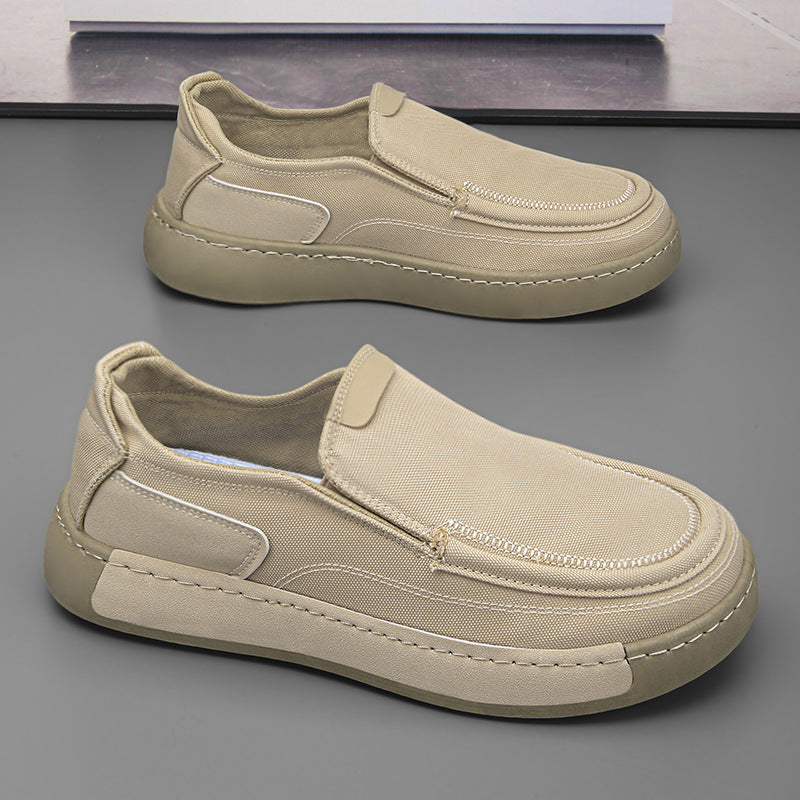 Damen Modische Slip-On Sneakers mit elastischem GewR&Be R&B