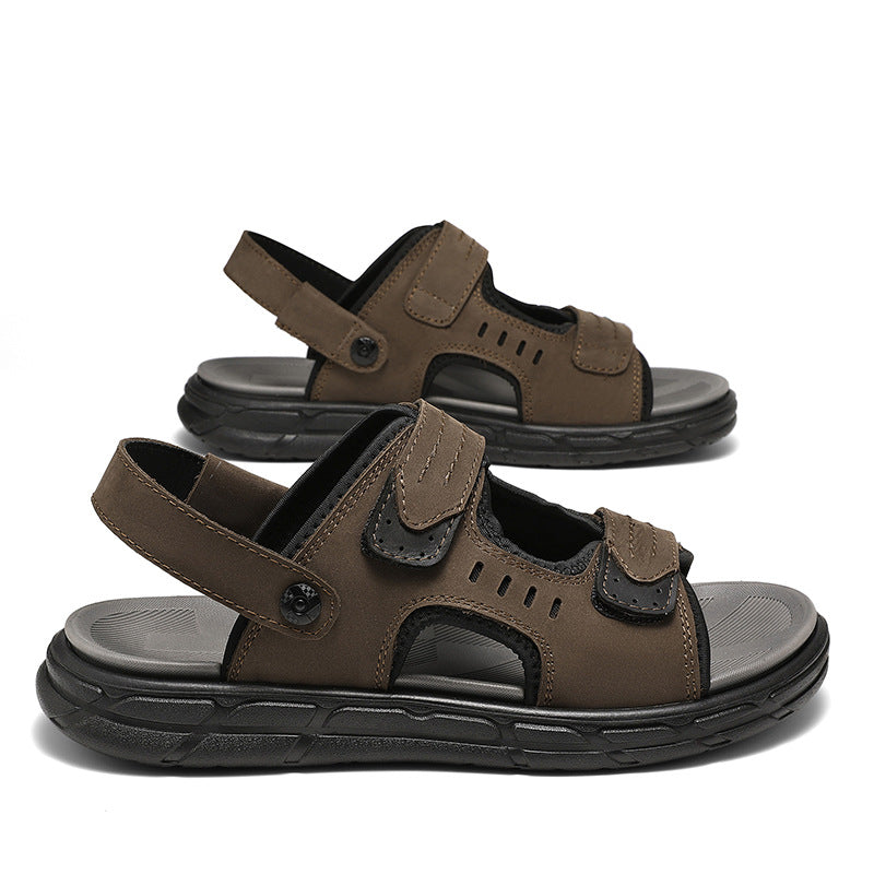 Damen Sportliche Freizeitsandalen mit ergonomischem Fußbett und verstellbaren Riemen R&B