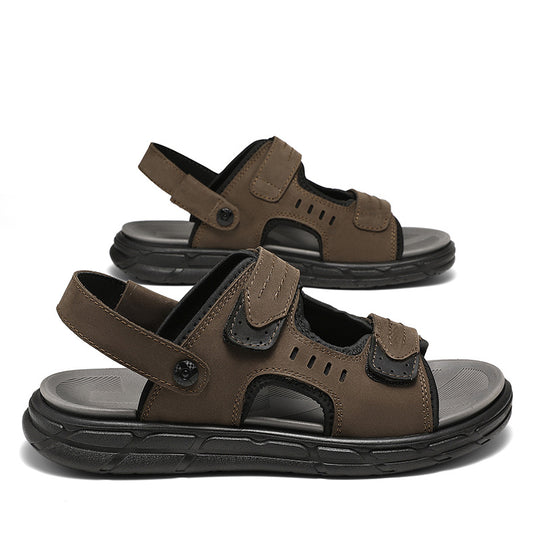 Damen Sportliche Freizeitsandalen mit ergonomischem Fußbett und verstellbaren Riemen R&B
