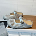Damen Komfort Clogs mit modischem Flechtmuster und verstellbarem Riemen R&B