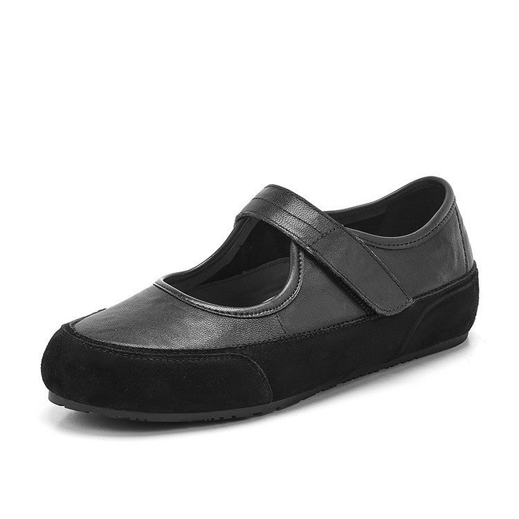 Damen Komfortable Ballerinas mit verstellbarem Riemchen R&B