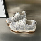 Damen Sportliche Lauf-Sneaker mit flexiblem Mesh und rutschfester Sohle R&B