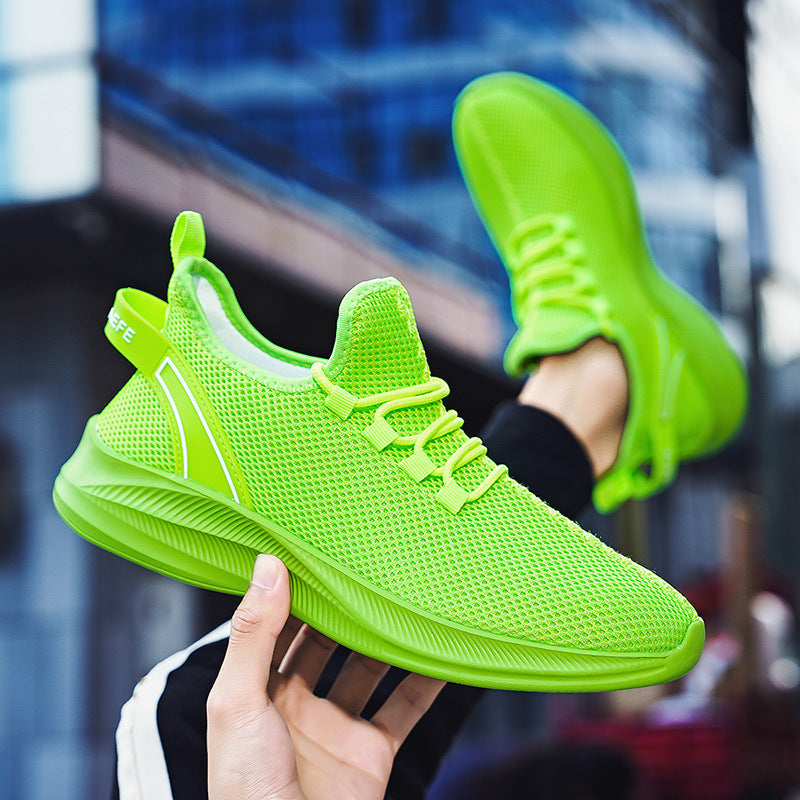 Damen Leichte und atmungsaktive Lauf Sneakers mit elastischem Obermaterial R&B