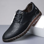 Herren Legere-Lederfreizeitschuhe mit rutschfester Sohle R&B