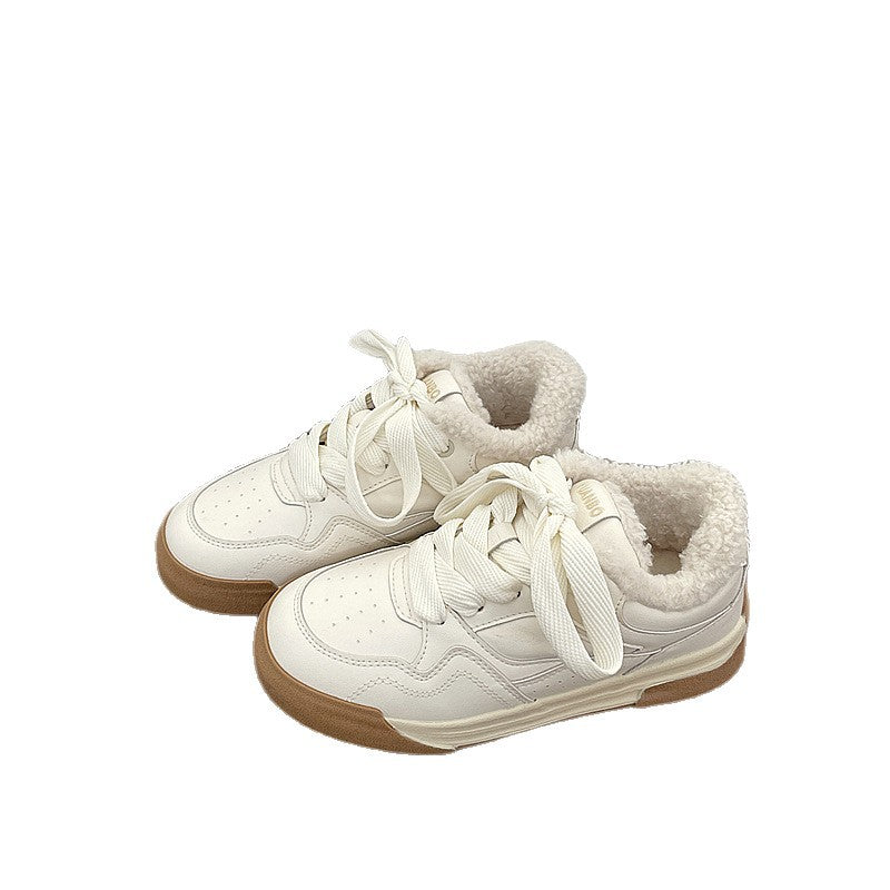 Damen Sneakers mit kuscheligem Innenfutter und rutschfester Sohle