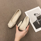 Damen Ballerinas mit modischem Schnallen-Design