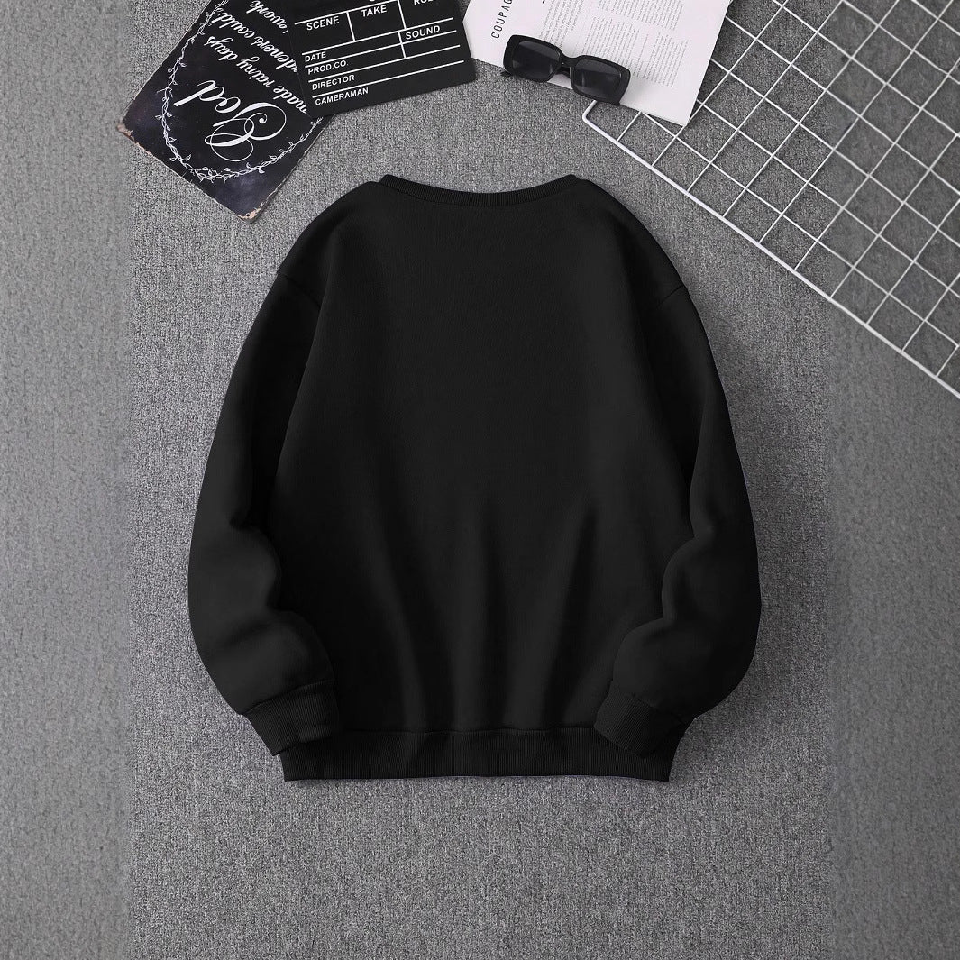 Damen Sportlicher Pullover mit trendy Grafikdesign R&B