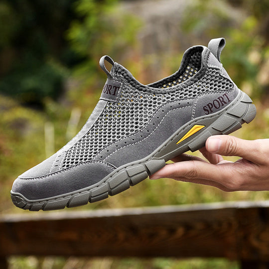 Herren Atmungsaktive Netzsneaker mit rutschfester Sohle R&B
