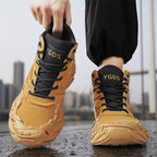 Damen Sportliche hohe Sneakers mit dämpfender Sohle und atmungsaktivem Obermaterial R&B