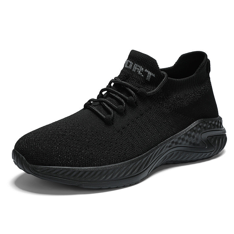 Damen Sportliche Sneakers mit flexiblem Strick-Obermaterial und rutschfester Sohle