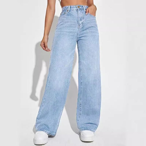 Damen Weit geschnittene Jeans im Vintage-Stil R&B