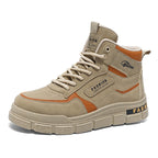 Damen Modische High-Top Sneakers mit dämpfendem Sohlenprofil und strapazierfähigem Obermaterial