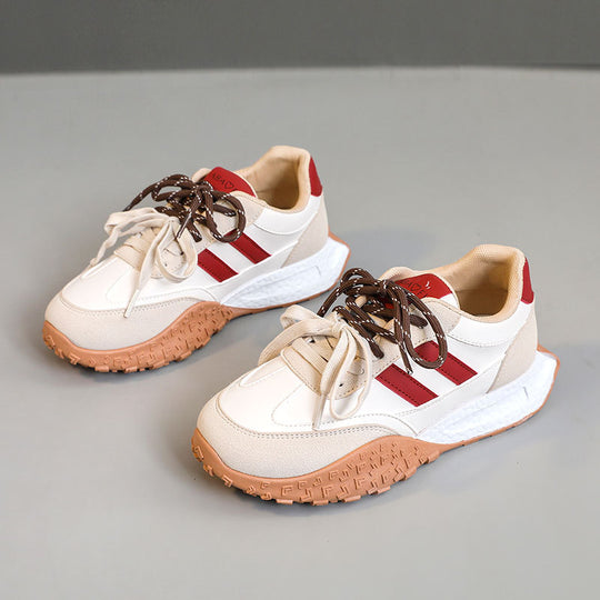Damen Sportliche Sneakers mit rutschfester Laufsohle und atmungsaktiver Obermaterialstruktur R&B