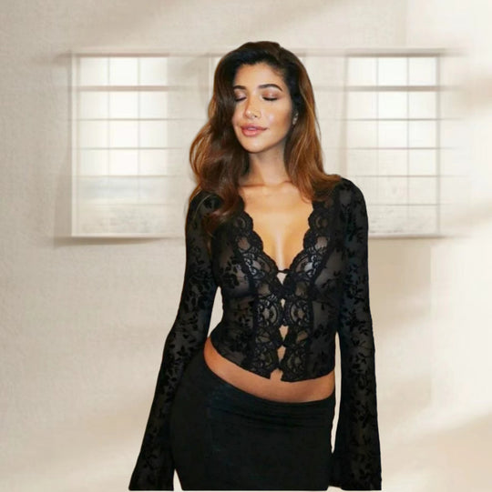 Damen ärmellose Bluse im wilden Leopardmuster R&B