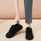 Damen Sportliche Freizeit-Sneaker mit elastischem Schnürsystem und dämpfender Sohle R&B