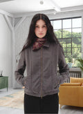 Damen Freizeitjacke mit lässigem Schnitt und praktischen Taschen R&B