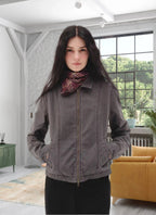 Damen Freizeitjacke mit lässigem Schnitt und praktischen Taschen R&B