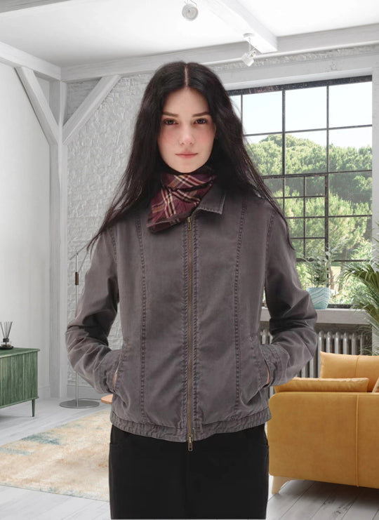Damen Freizeitjacke mit lässigem Schnitt und praktischen Taschen R&B