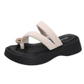 Damen Wedge-Sandaletten mit modischem Riemendesign und komfortabler Sohle R&B