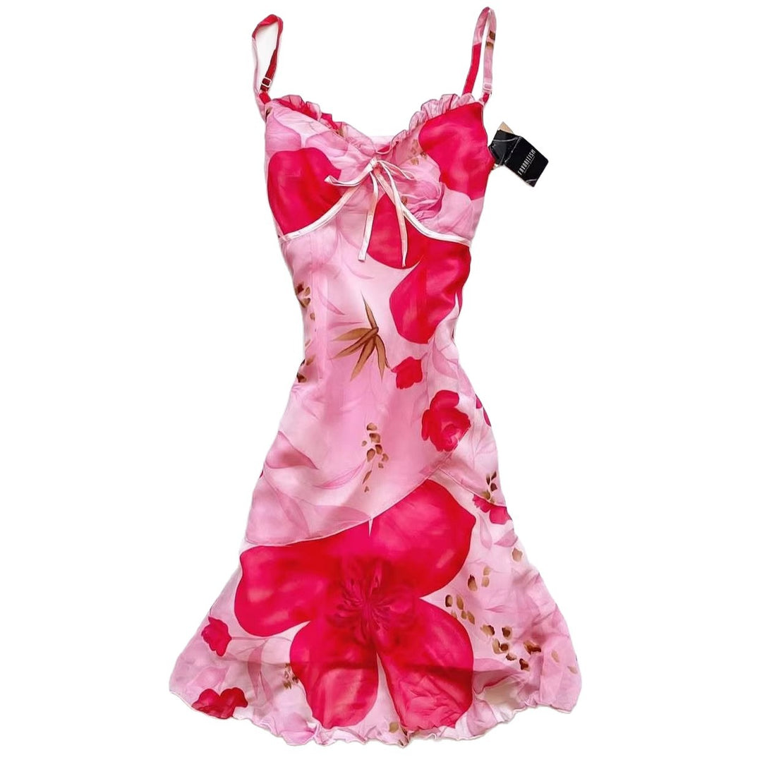 Damen Freizeitkleid mit floralem Design R&B