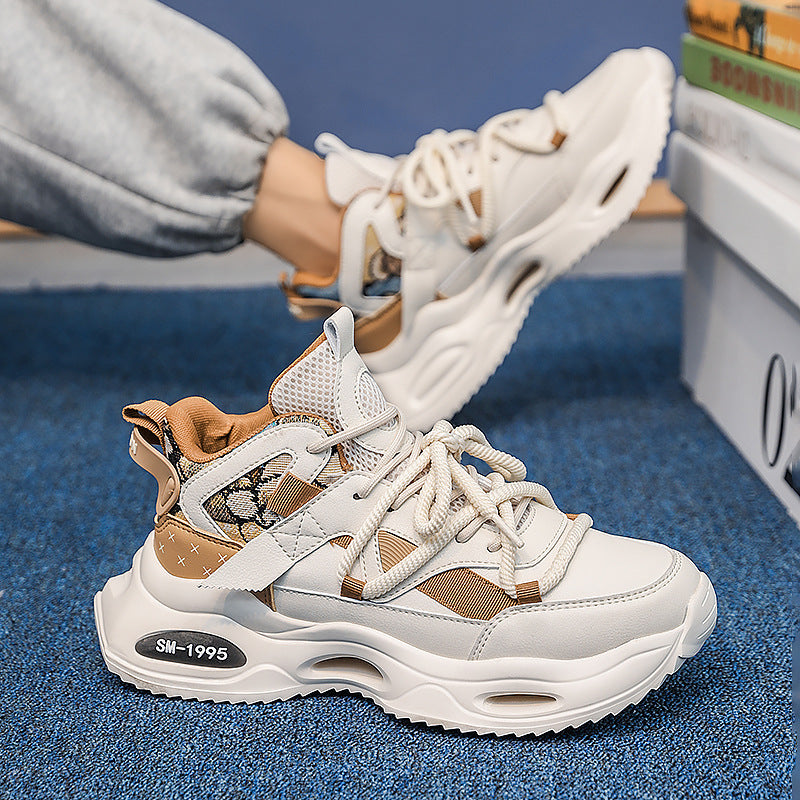Damen sportliche und atmungsaktive High-Top Sneakers mit innovativer Dämpfungstechnologie
