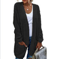 Damen Grob gestrickter Cardigan mit lässigem Schnitt und praktischen Taschen R&B