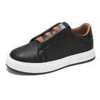 Damen Bequeme Slip-On Sneakers mit elastischen Bändern R&B