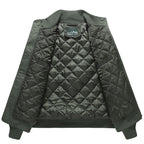 Herren modische Bomberjacke mit isolierendem Innenfutter und praktischen Taschen R&B