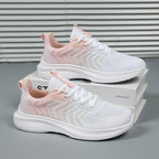Damen sportive Laufschuhe mit atmungsaktivem Obermaterial und dämpfender Sohle R&B