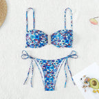 Damen Push-Up-Bikini mit verstellbaren Trägern und elegantem Schnitt