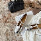 Damen Ballerinas mit modischem Riemchen und komfortabler Polsterung R&B