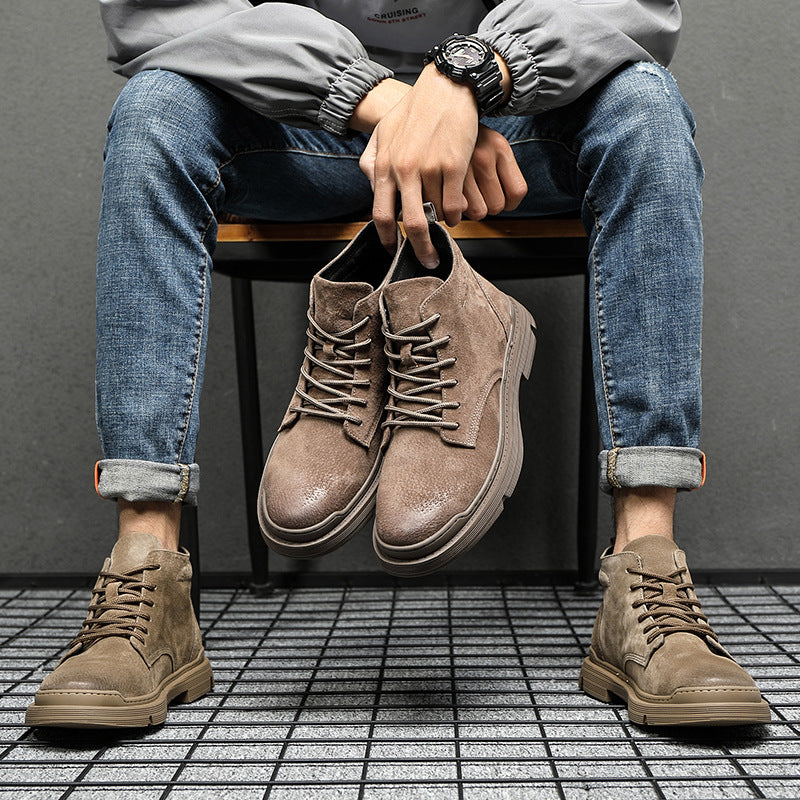 Herren modische Stiefel mit rutschfester Sohle und atmungsaktivem Obermaterial R&B
