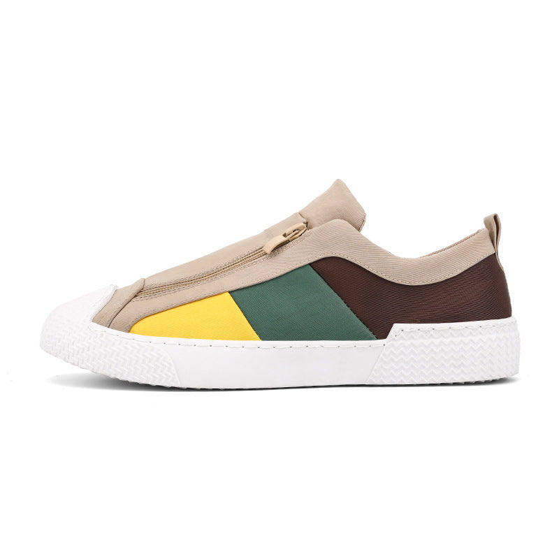 Damen Slip-On Sneaker mit hochwertiger Reißverschluss-Technologie