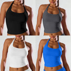 Damen Sportoberteil mit komfortablem Halter-Design und atmungsaktiven Materialien R&B