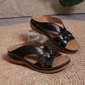 Damen Clogs mit floralem Akzent und atmungsaktiver Sohle R&B