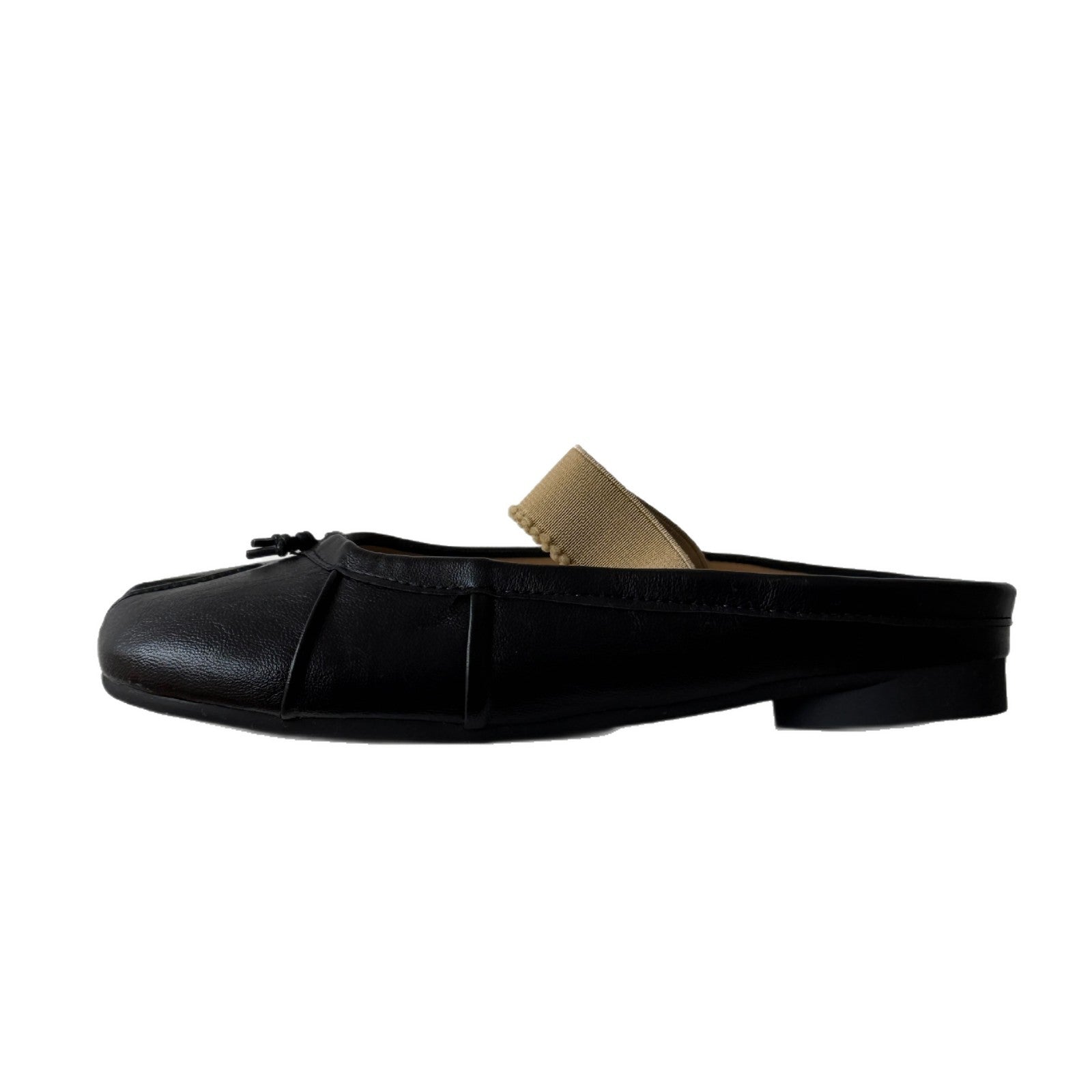 Damen Elegante Mokassins mit modischem Riemendesign aus metallic Leder und bequemer Innensohle R&B
