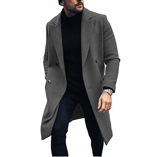 Herren Wollmantel R&B
